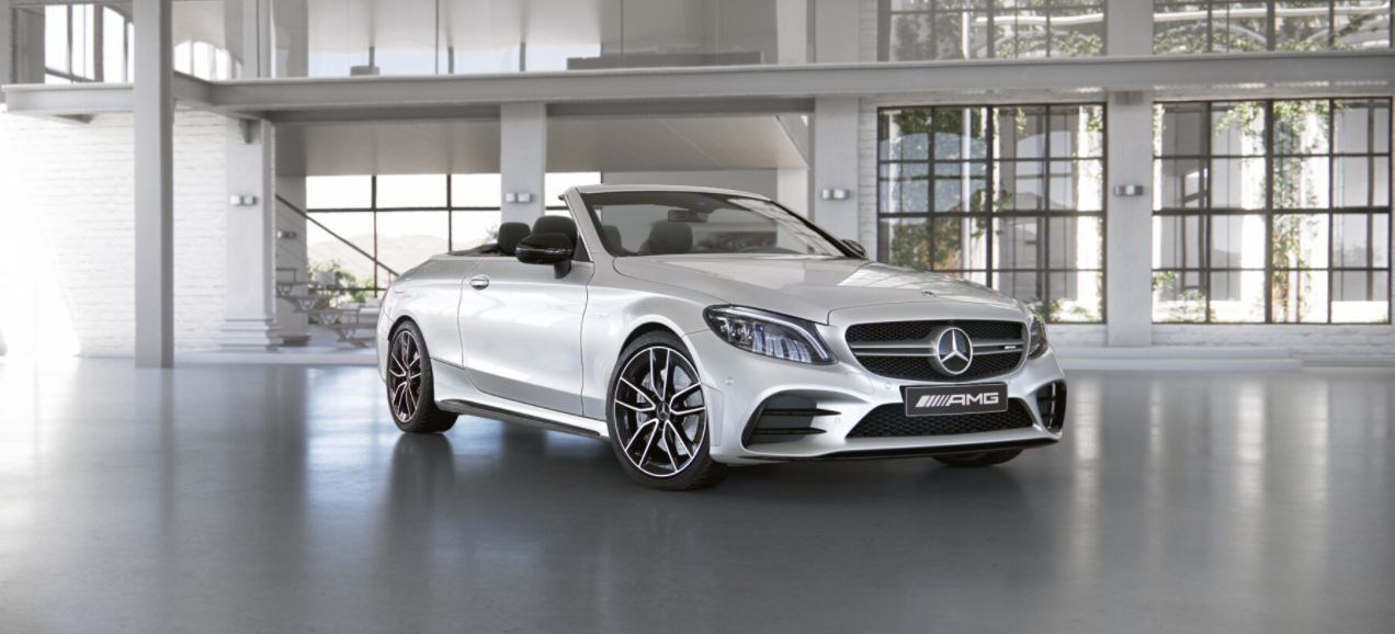 Mercedes C Cabrio 43 AMG 4Matic | nový model | cabrio | V6 benzin 390 koní | objednání online | super cena